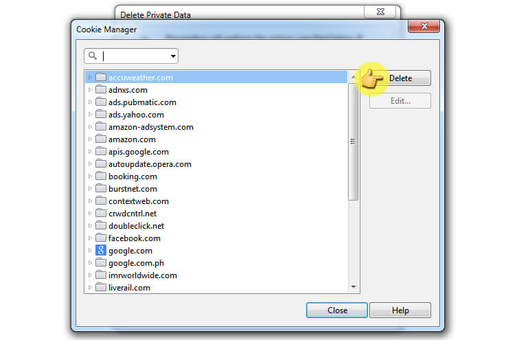 opera cookies manager Manage Opera Web Browser And Remove Malware Infections