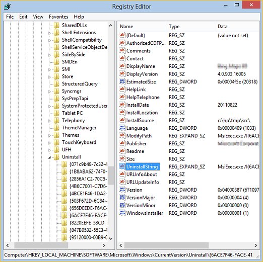 Step 14 Registry Editor How to Remove Malware From Windows XP