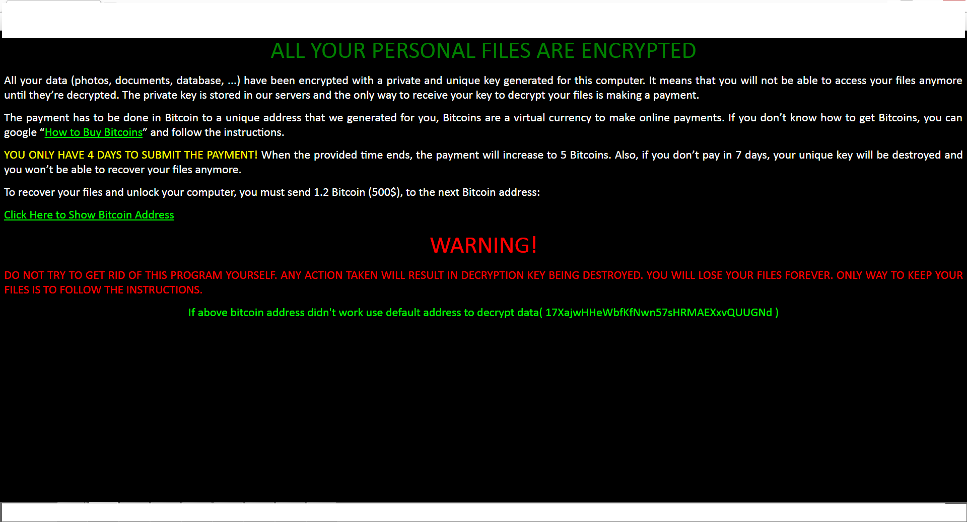 supprimer Zcrypt Ransomware