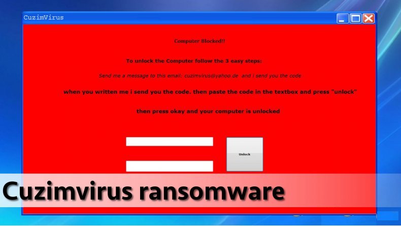 Cuzimvirus ransomware