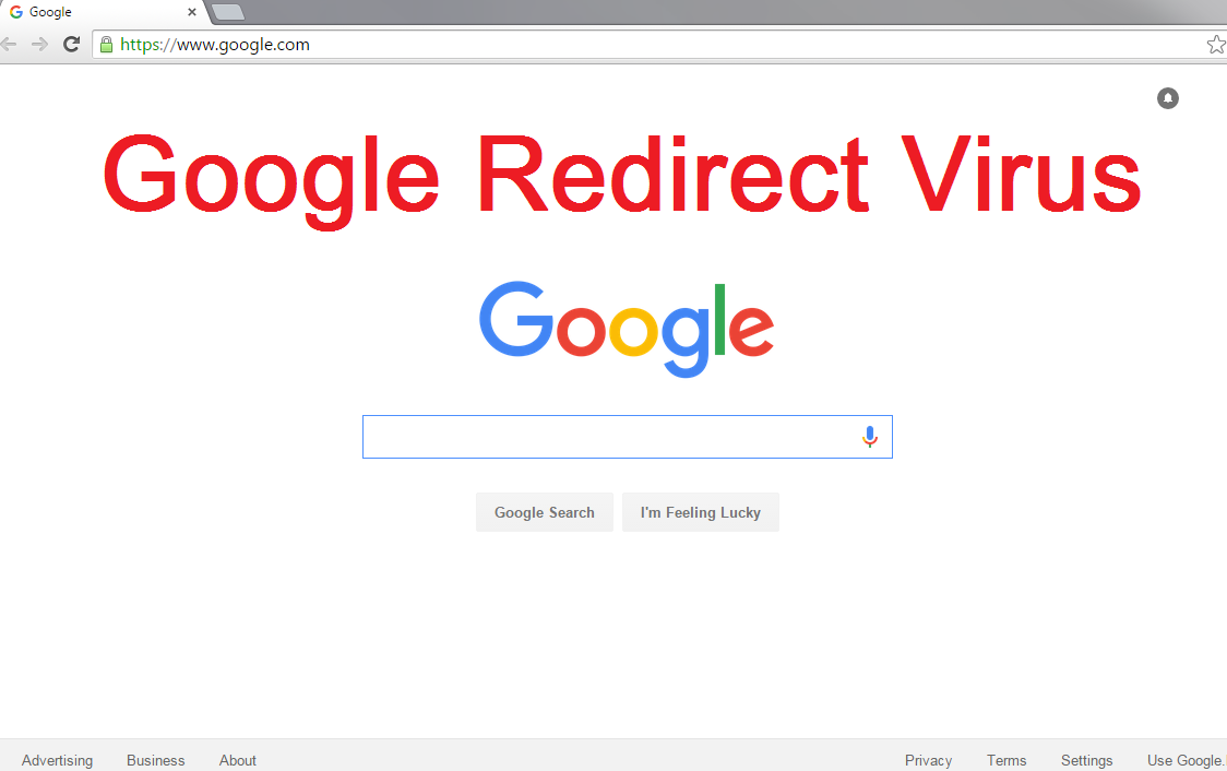 Virus de redirección de Google