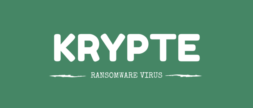Krypte Ransomware