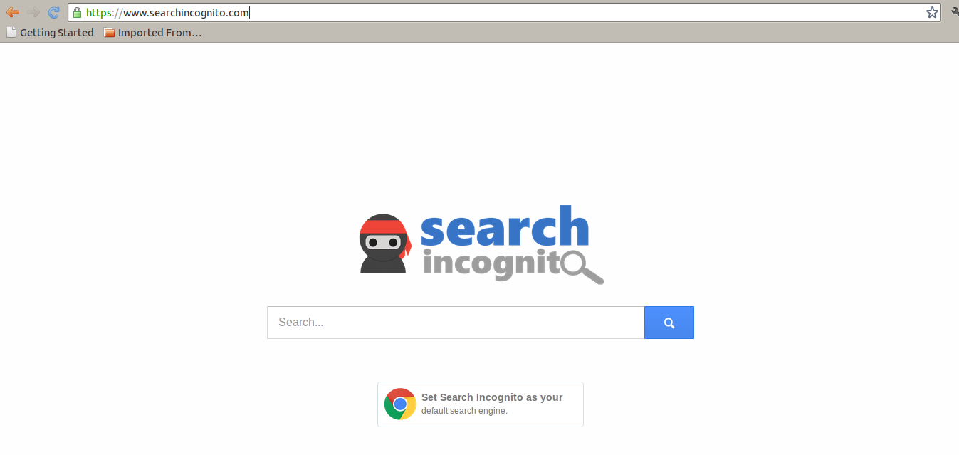usuwać Search Incognito