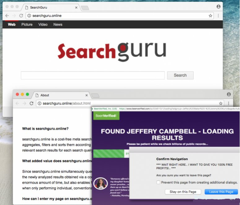 supprimer SearchGuru.online