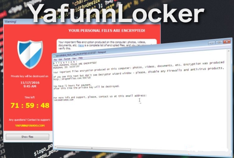 remove YafunnLocker Ransomware