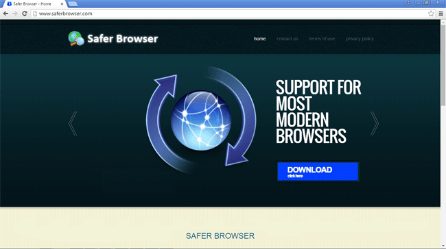 Usuń Bezpieczny Browser