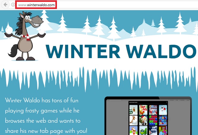 entfernen WinterWaldo.com