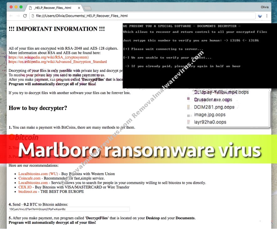 Marlboro Ransomware
