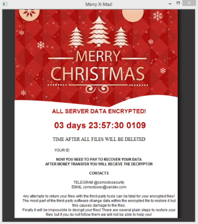 .Merry File Extension Ransomware