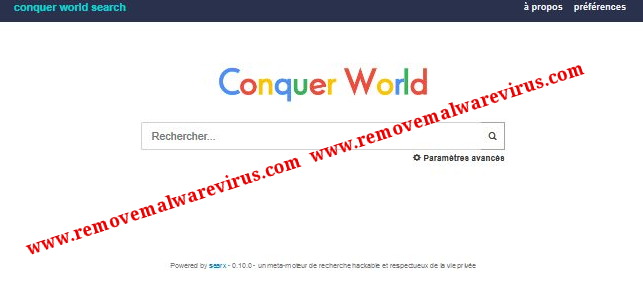 löschen Search.conquerworld.fr