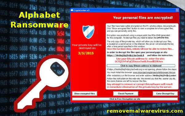 alfabeto ransomware