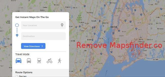 Delete Mapsfinder.co