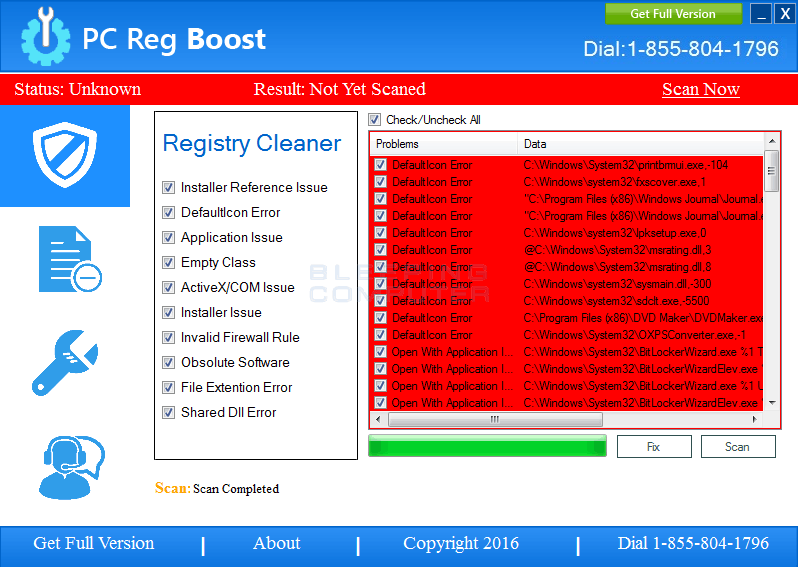 uninstall PC Reg Boost