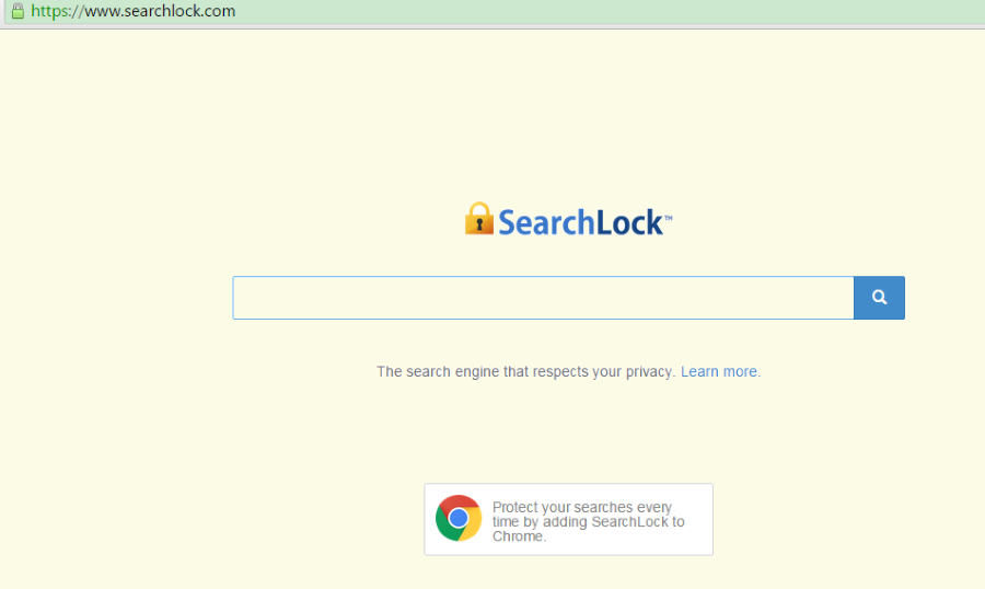 Supprimer searchlock.com