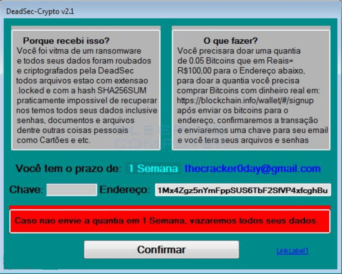DeadSec-Crypto Ransomware