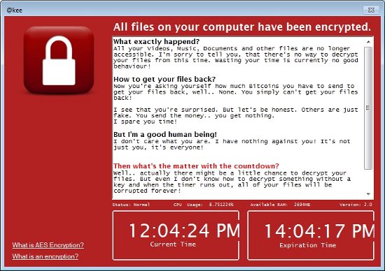Delete Kee Ransomware