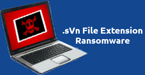 Eliminar la extensión de archivo .sVn Ransomware