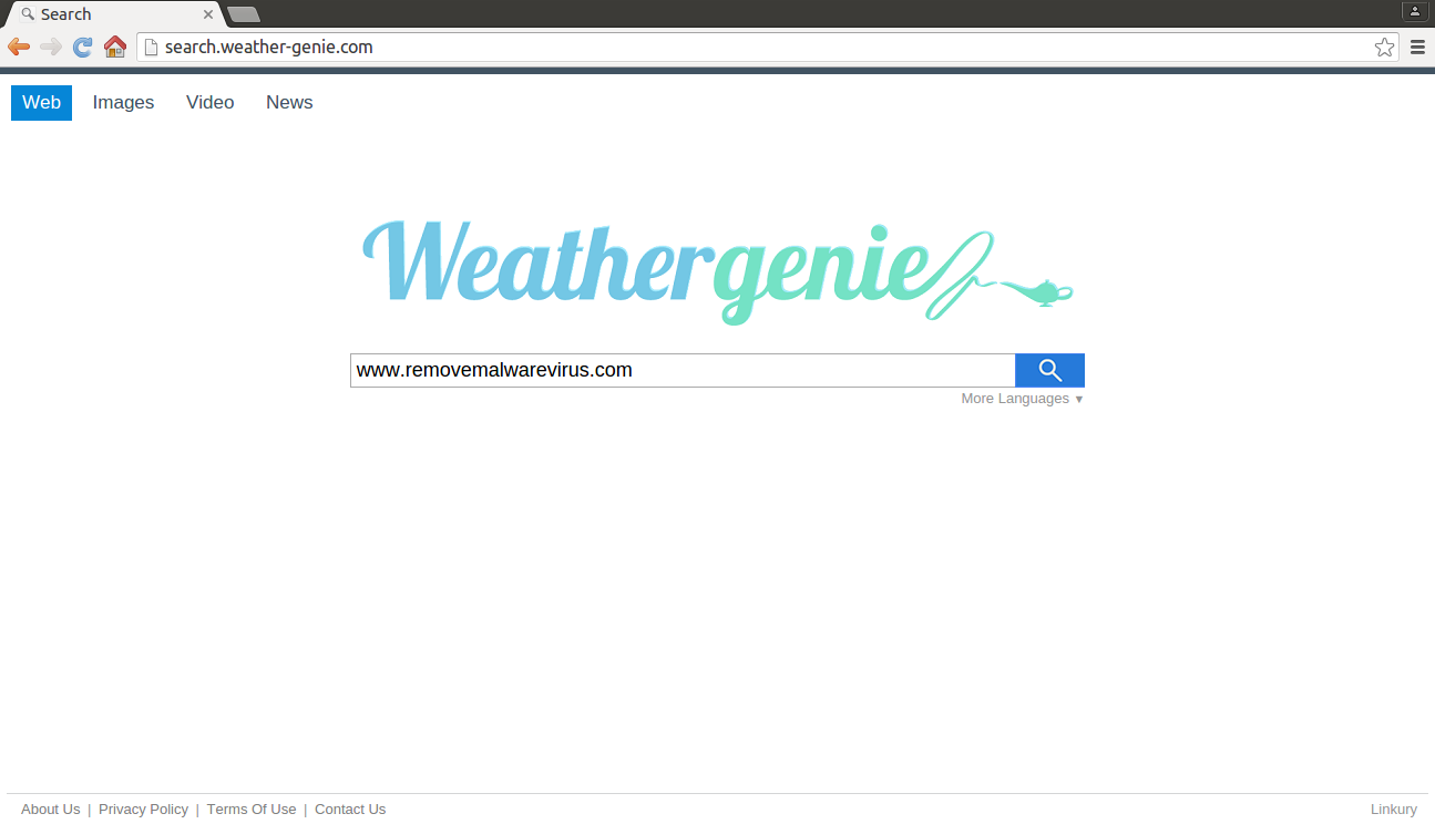 Rimuovi Search.weather-genie.com