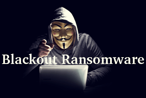 Usuń Blackout Ransomware