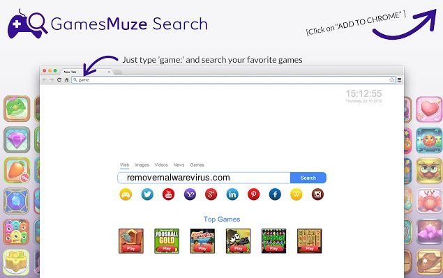Eliminar GamesMuze Search