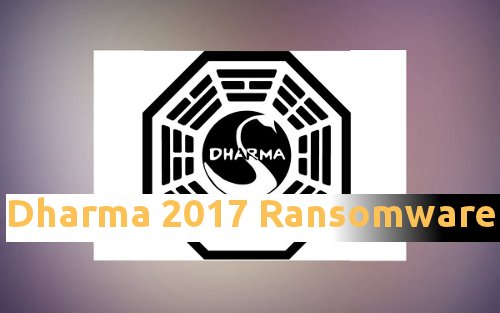 Elimina Dharma 2017 Ransomware
