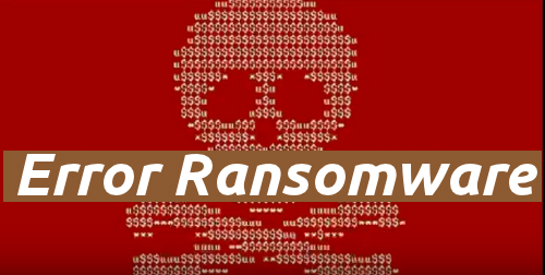 Delete Error Ransomware