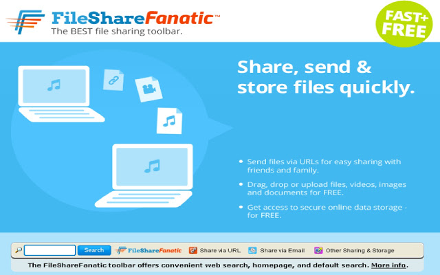 Löschen Sie FileShareFanatic