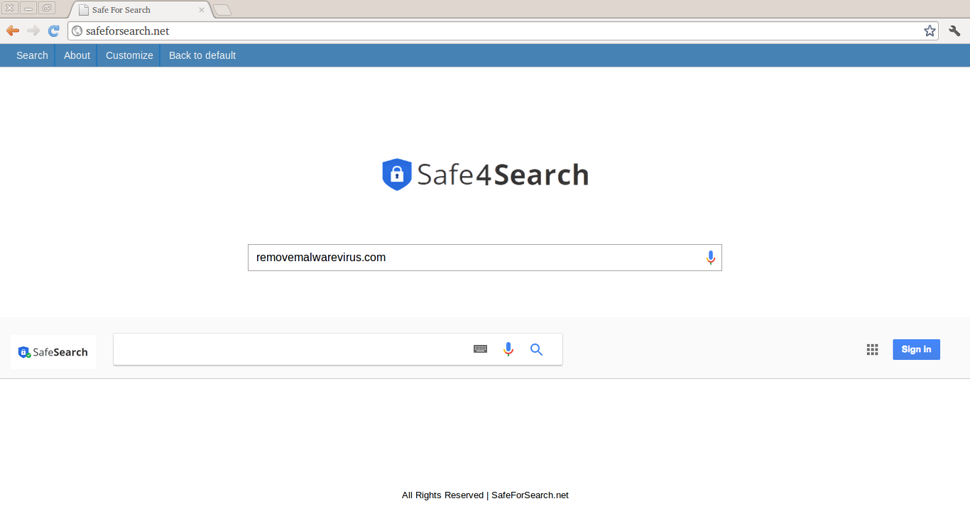Supprimer Safe4Search