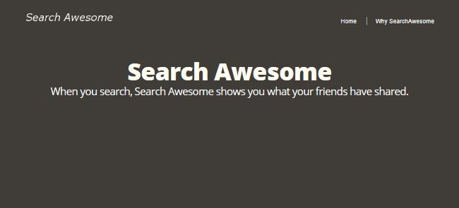 Usuń wyszukiwanie Awesome