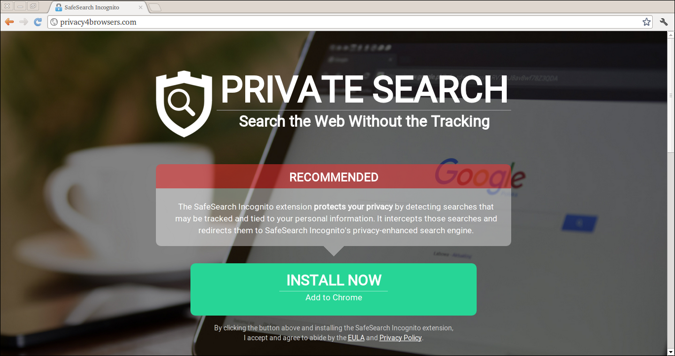 Elimina Privacy4browsers.com