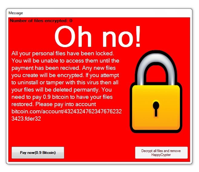 HappyCrypter Ransomware