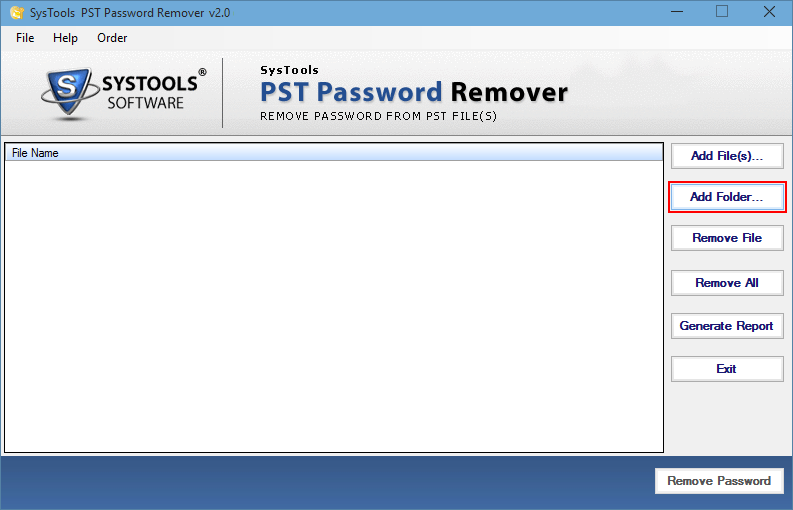 PST Password Recuperação