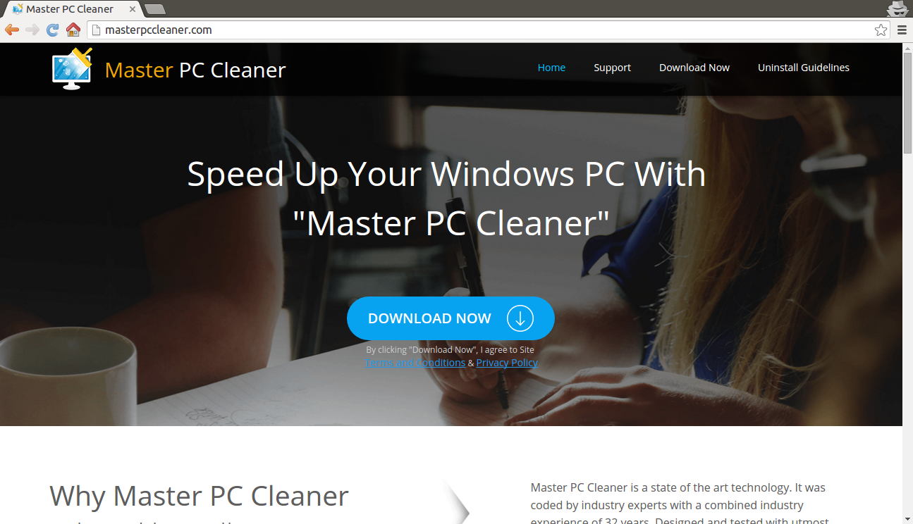 eliminar Master PC Cleaner