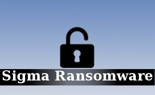 Delete Sigma Ransomware