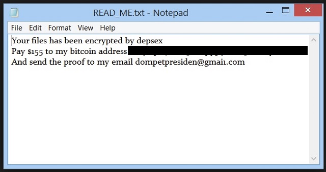 Ransom Message of .deryptme File Virus