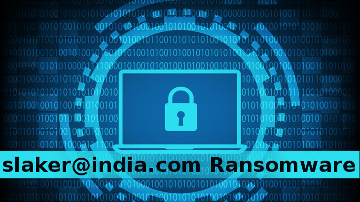 Elimina slaker@india.com Ransomware
