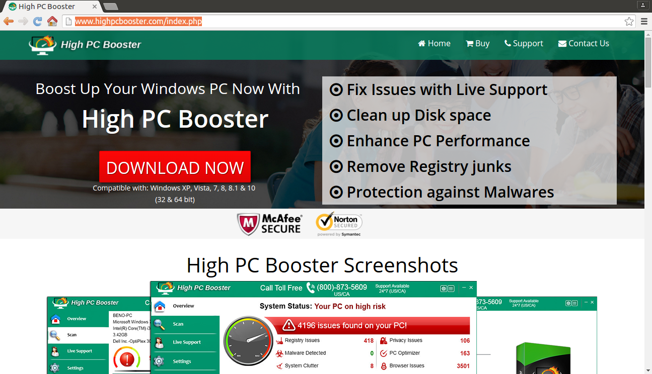 enlever High PC Booster