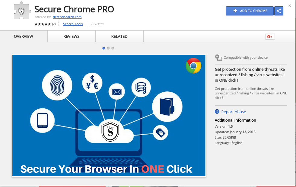 odinstaluj Secure Chrome PRO