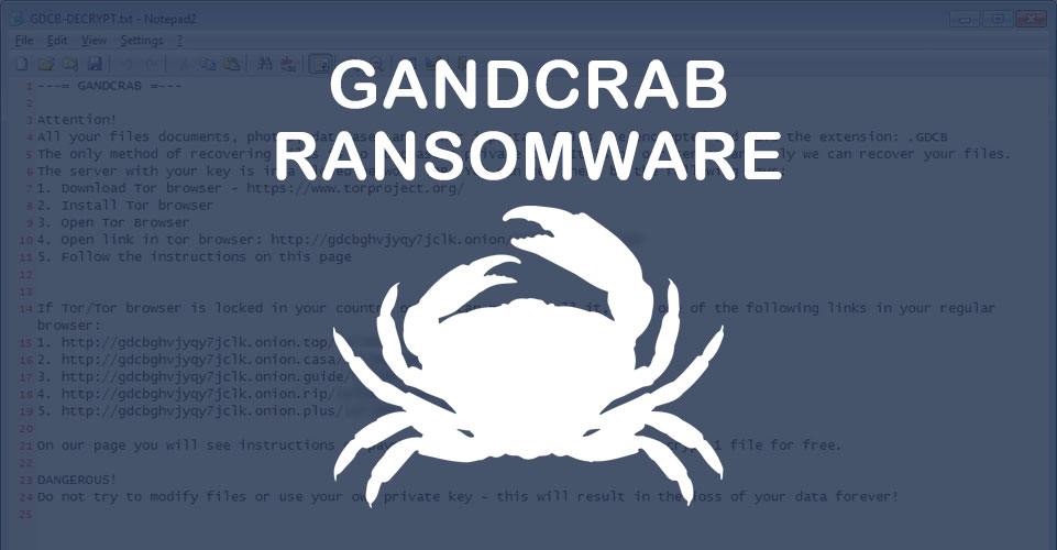 GandCrab Ransomware