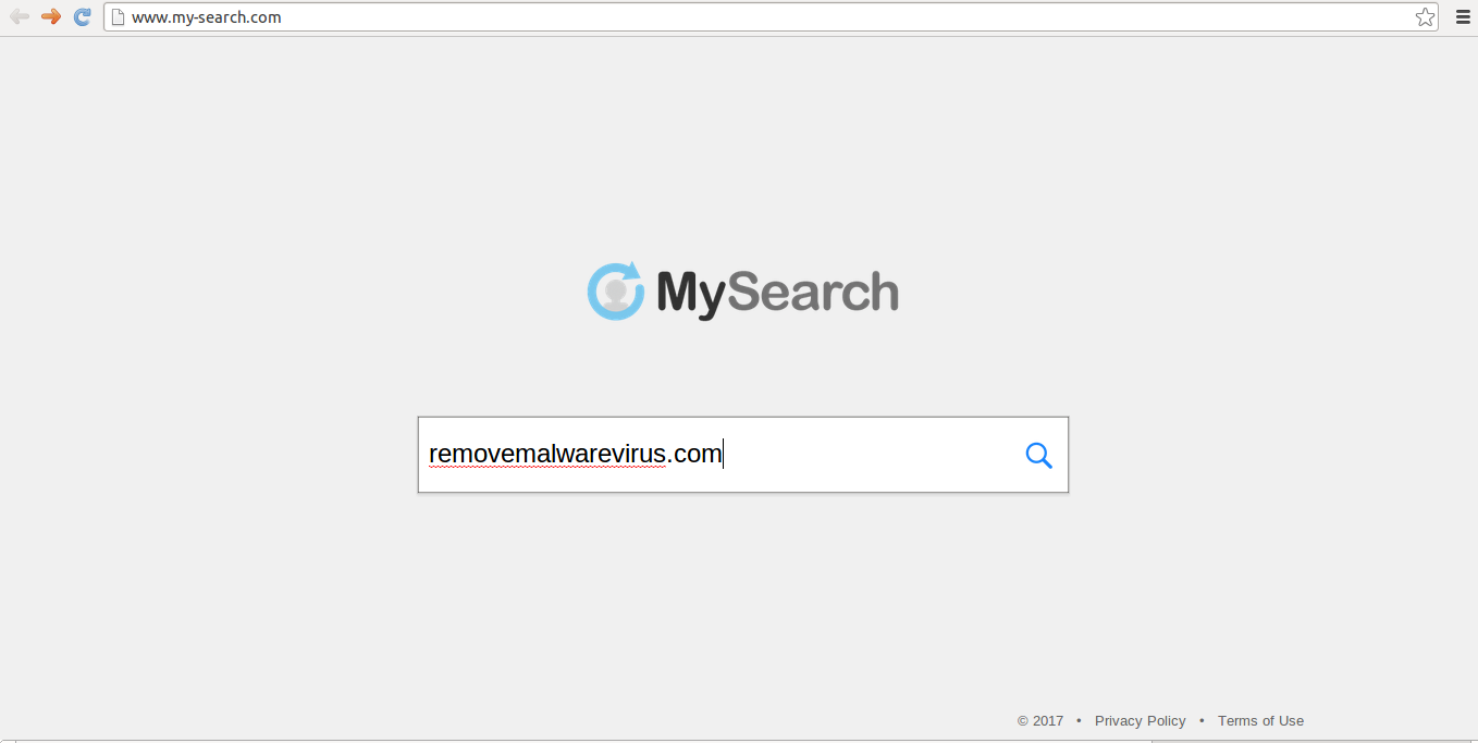 rimuovere My-search.com