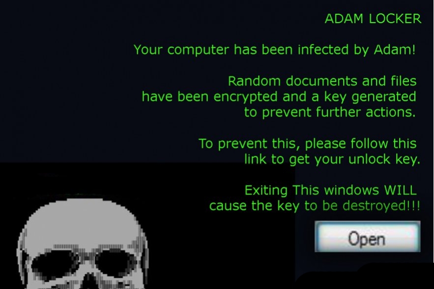 .adam extension virus