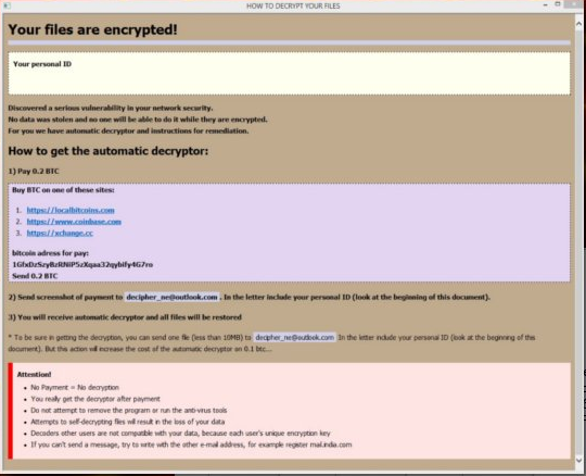CryptConsole2 ransomware