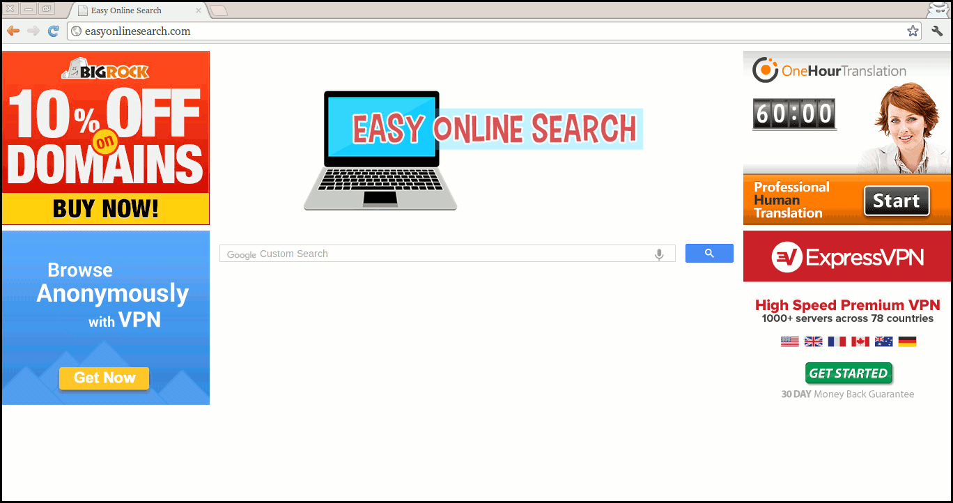 Löschen Sie die einfache Online-Suche