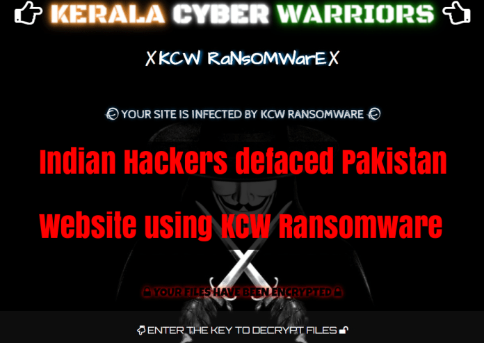 Nota de Ransom de KCW Ransomware