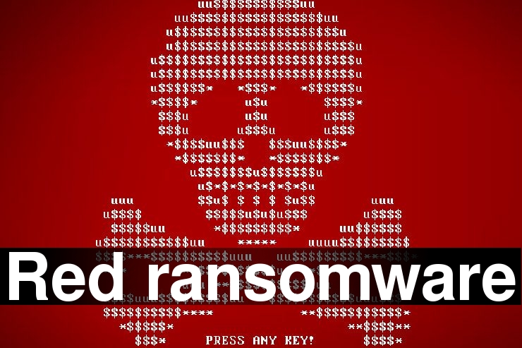 Usuń czerwone oprogramowanie ransomware