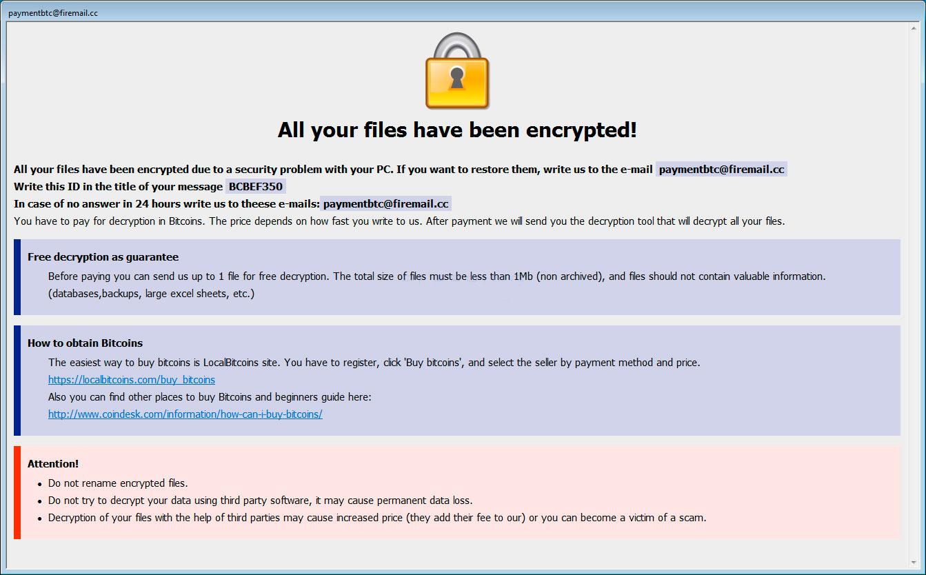 Ransom Note of Cmb Dharma Ransomware
