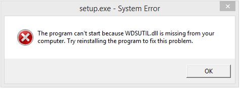 fix wdsutil.dll is missing from Windows