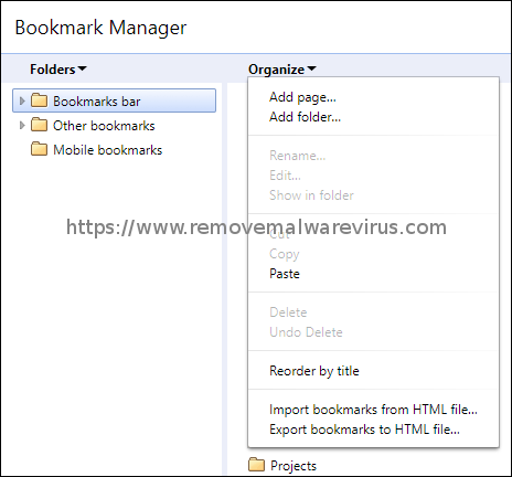 step3 Know How To Restore Deleted Bookmarks In Google Chrome