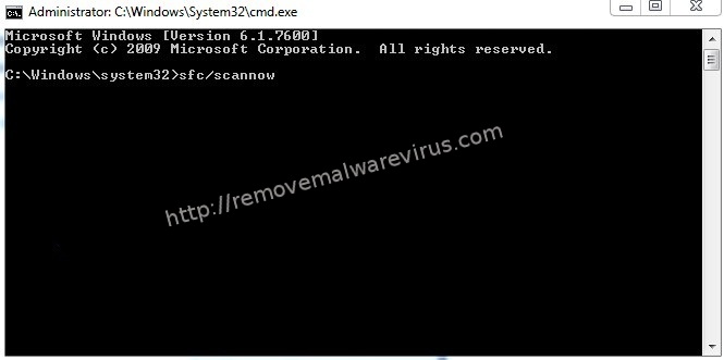 use sfc scannow Best Solution To Resolve Windows update error 0x80070020