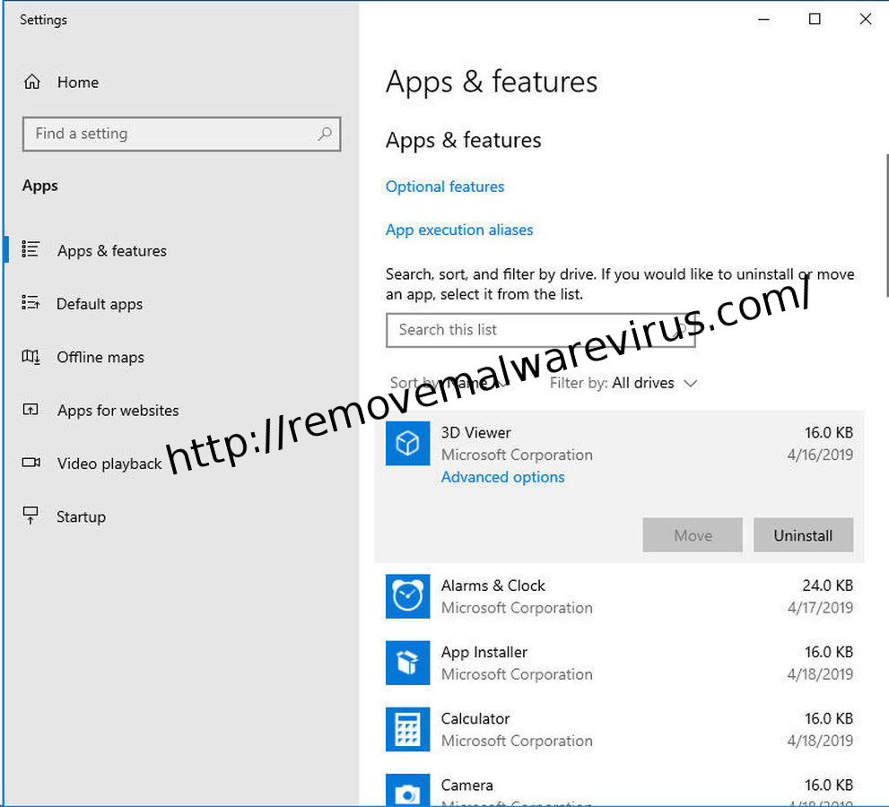 01 uninstall apps features How To Mend Corrupted Calculator App on Windows 10?